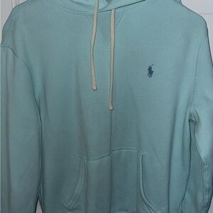 Ralph Lauren Men's Aqua Hoodie